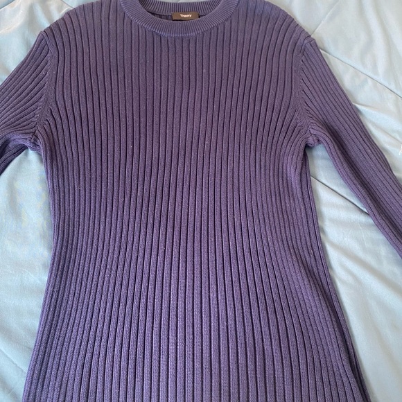Theory ribbed crew neck sweater - Picture 2 of 12